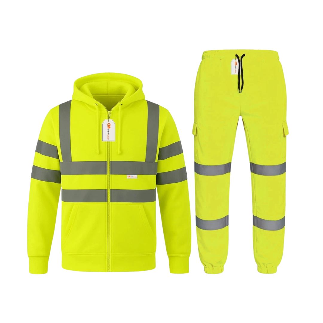 Hi Vis Reflective Tracksuit Set