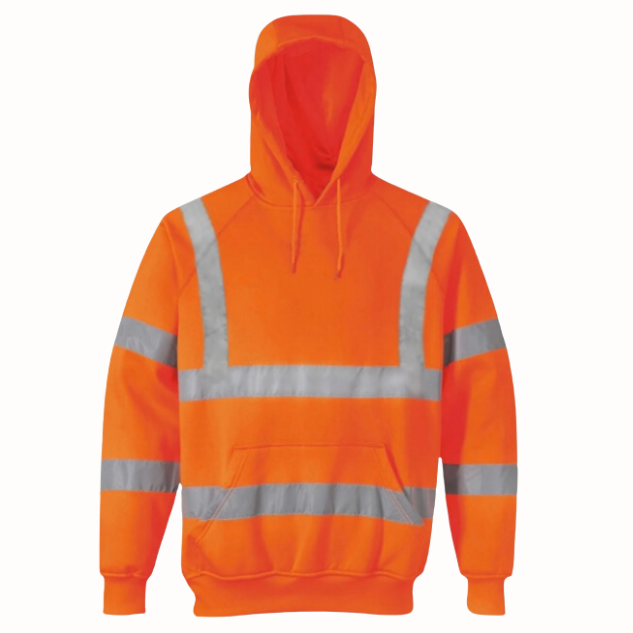GM Workwear High Visibility Pullover Hoodie
