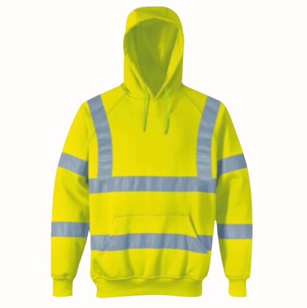 GM Workwear High Visibility Pullover Hoodie