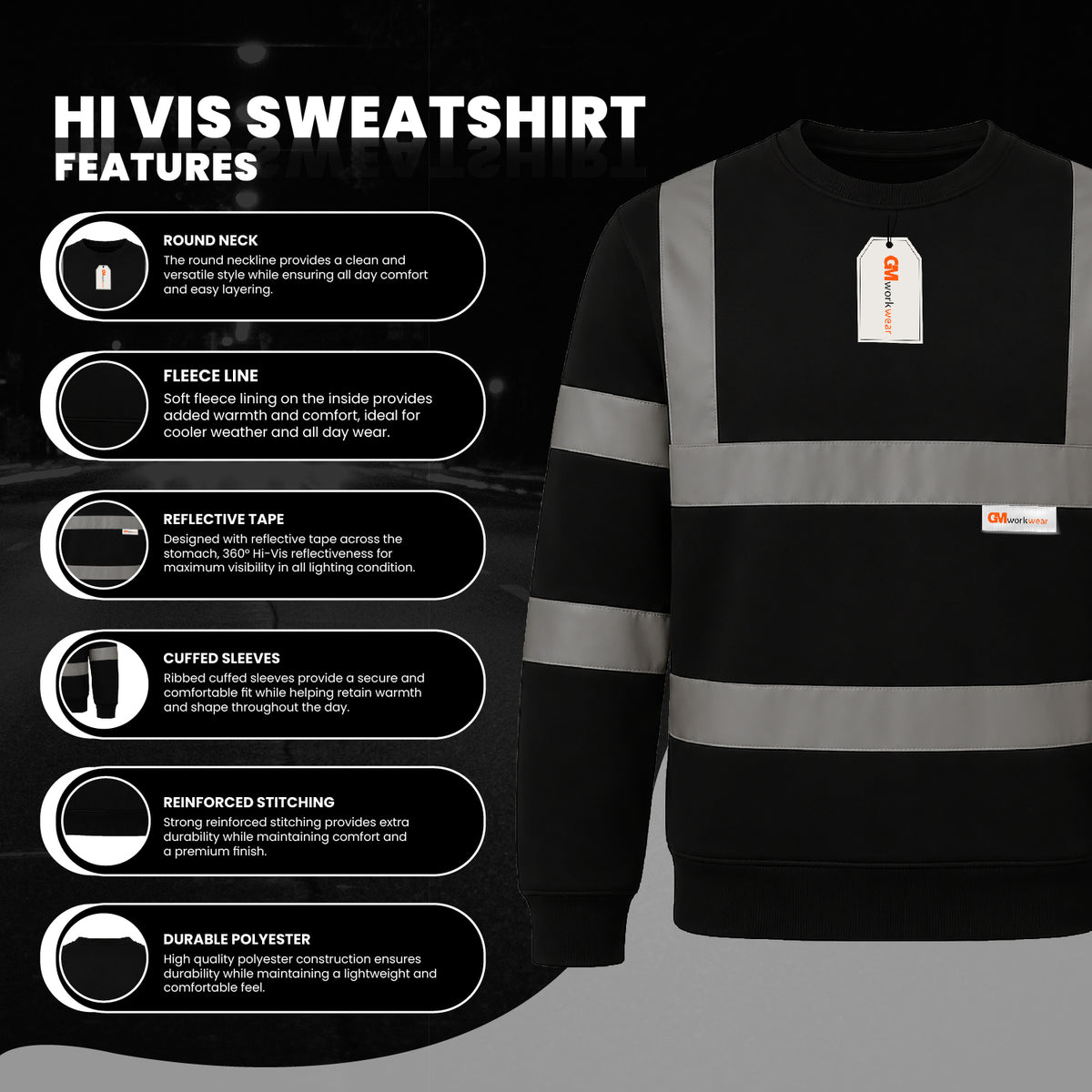 High Visibility Sweatshirt