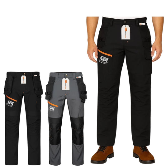 GMworkwear Softshell Work Trousers