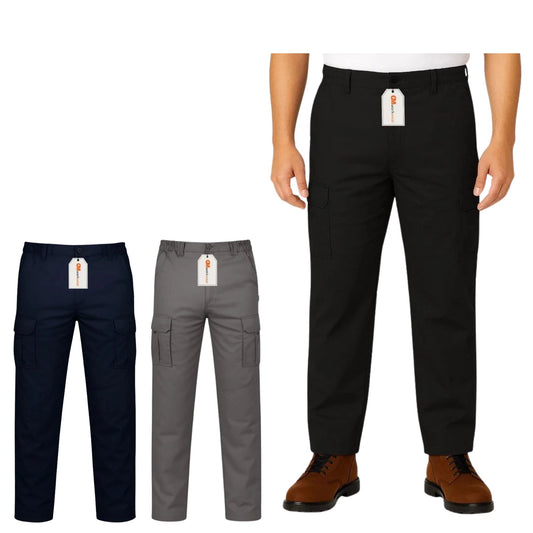 Men’s Work Cargo Heavy Duty Multi-Pocket Pants