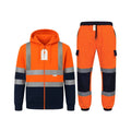 Hi Vis Reflective Tracksuit Set