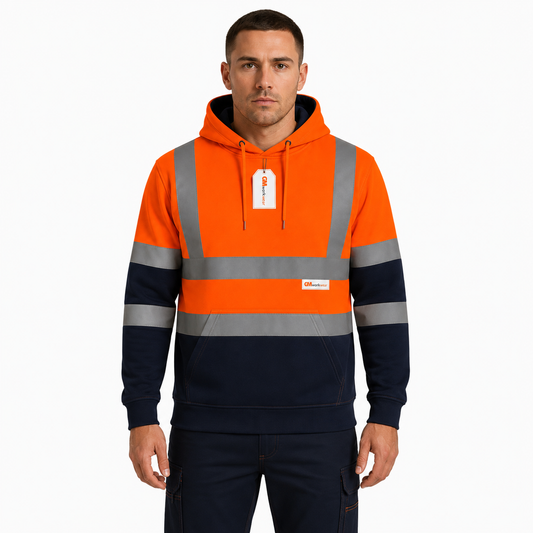 GM Workwear High Visibility Pullover Hoodie