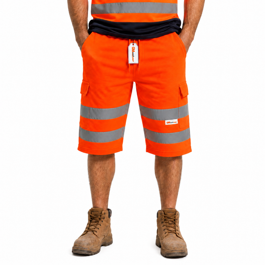 GM Workwear 3/4 High Visibility Shorts