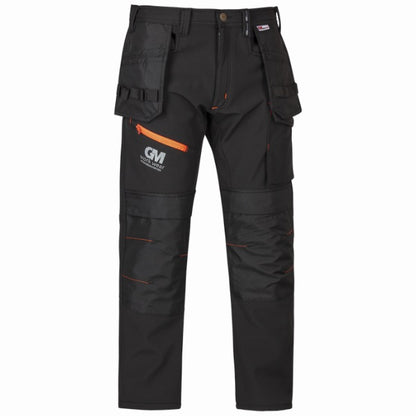 GMworkwear Softshell Work Trousers