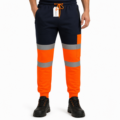 Hi Vis Jogging Bottoms Safety Work Joggers