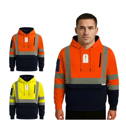 High Visibility Kangaroo Pocket Hoodie