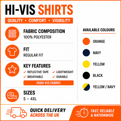 GM Workwear High visibility T shirt