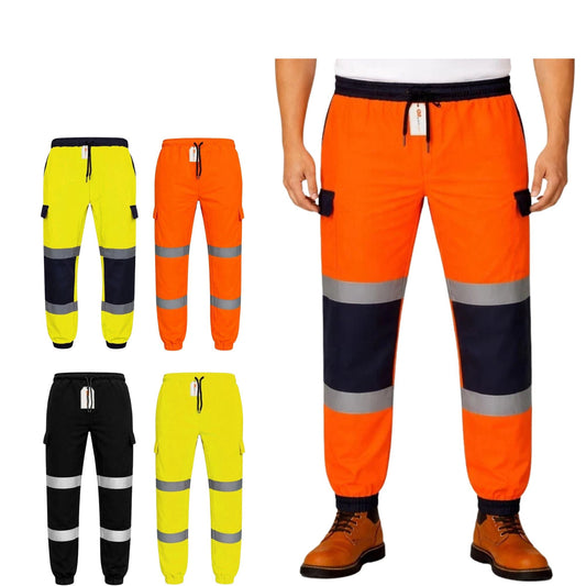 GM Workwear High Visibility Joggers