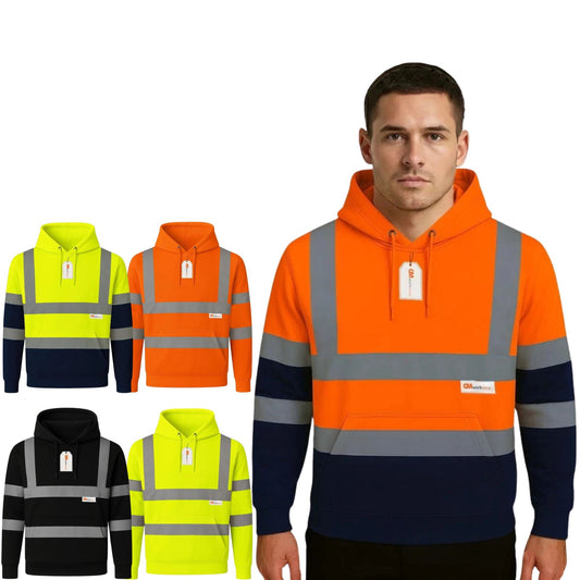 GM Workwear High Visibility Pullover Hoodie