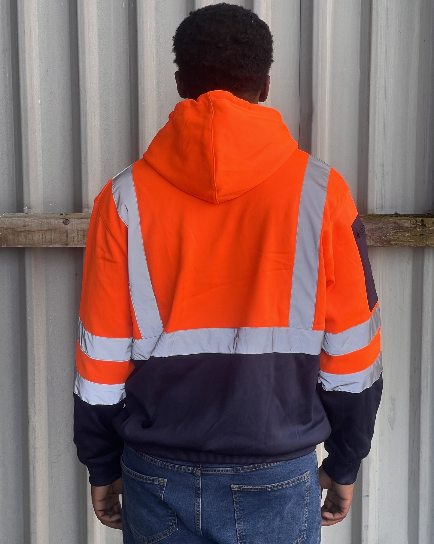 High Visibility Kangaroo Pocket Hoodie