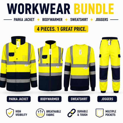 Workwear Bundle – Mix & Match Jogger, Jacket, BodyWarmer & Sweatshirt