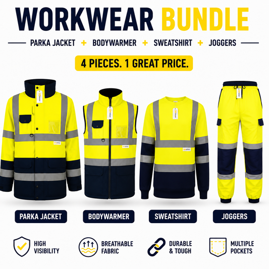 Workwear Bundle – Mix & Match Jogger, Jacket, BodyWarmer & Sweatshirt