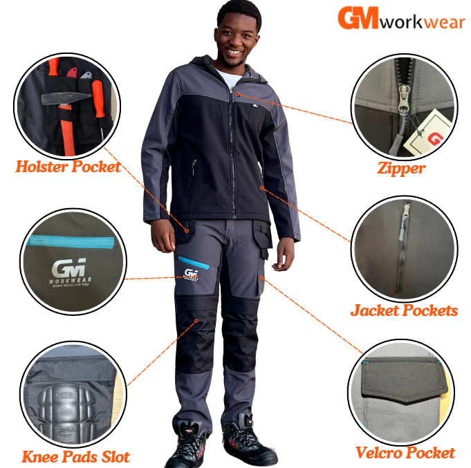 GMworkwear Softshell Tracksuit