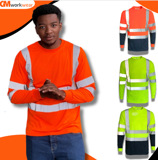 High Visibility Long Sleeve Crew Neck