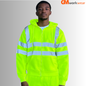 High Visibility Zip Hoodie