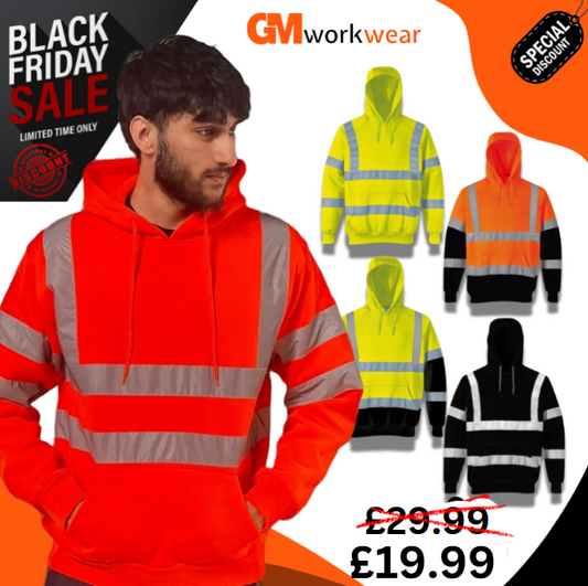 High Visibility Pullover Hoodie