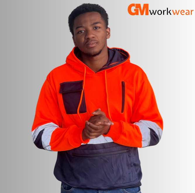 Pullover hoodie with zipper pocket discount