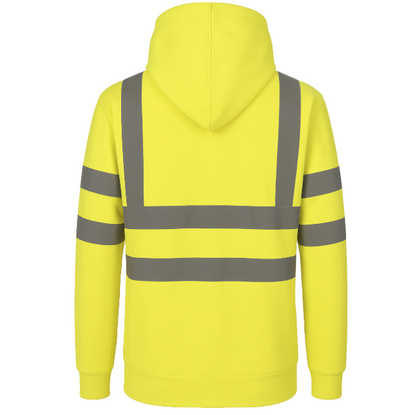 High Visibility Zip Hoodie