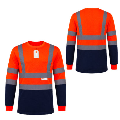 High Visibility Long Sleeve Crew Neck