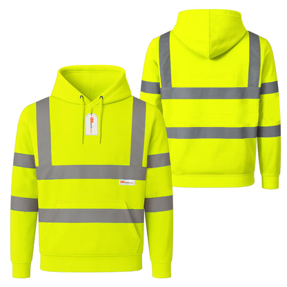 GM Workwear High Visibility Pullover Hoodie
