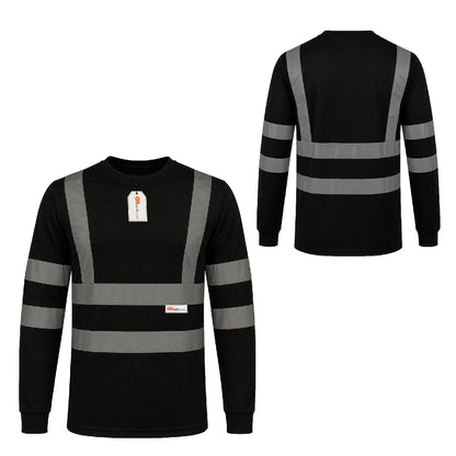 High Visibility Long Sleeve Crew Neck
