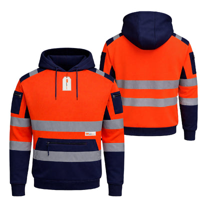 High Visibility Reflective Pullover Hoodie