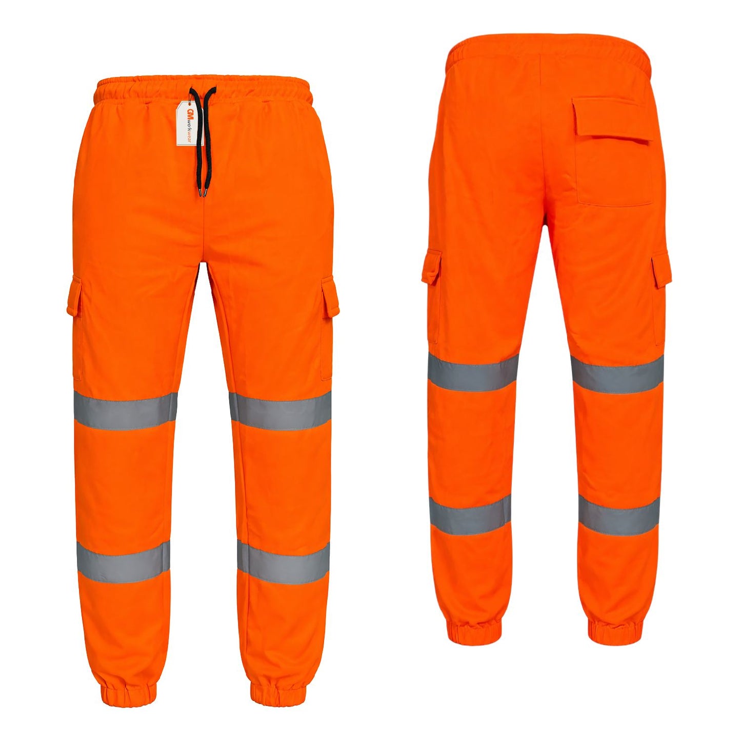 GM Workwear High Visibility Joggers