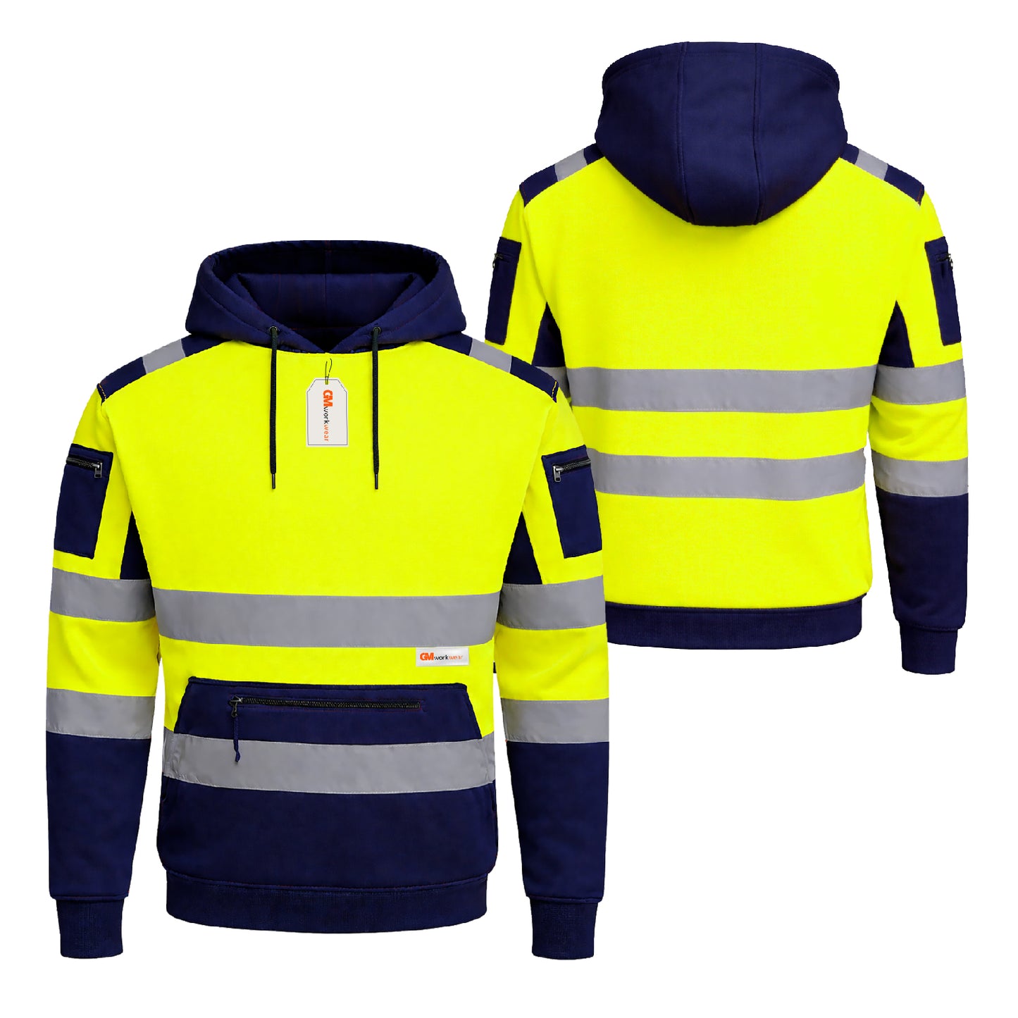 High Visibility Reflective Pullover Hoodie