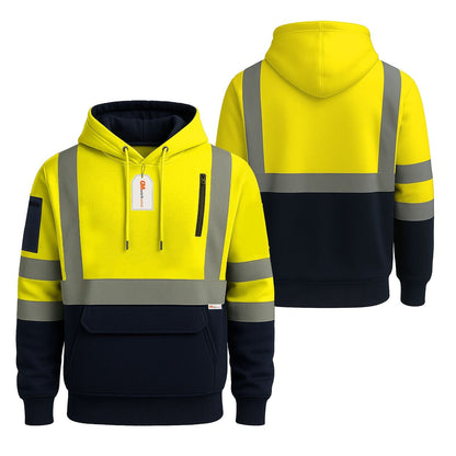 High Visibility Kangaroo Pocket Hoodie