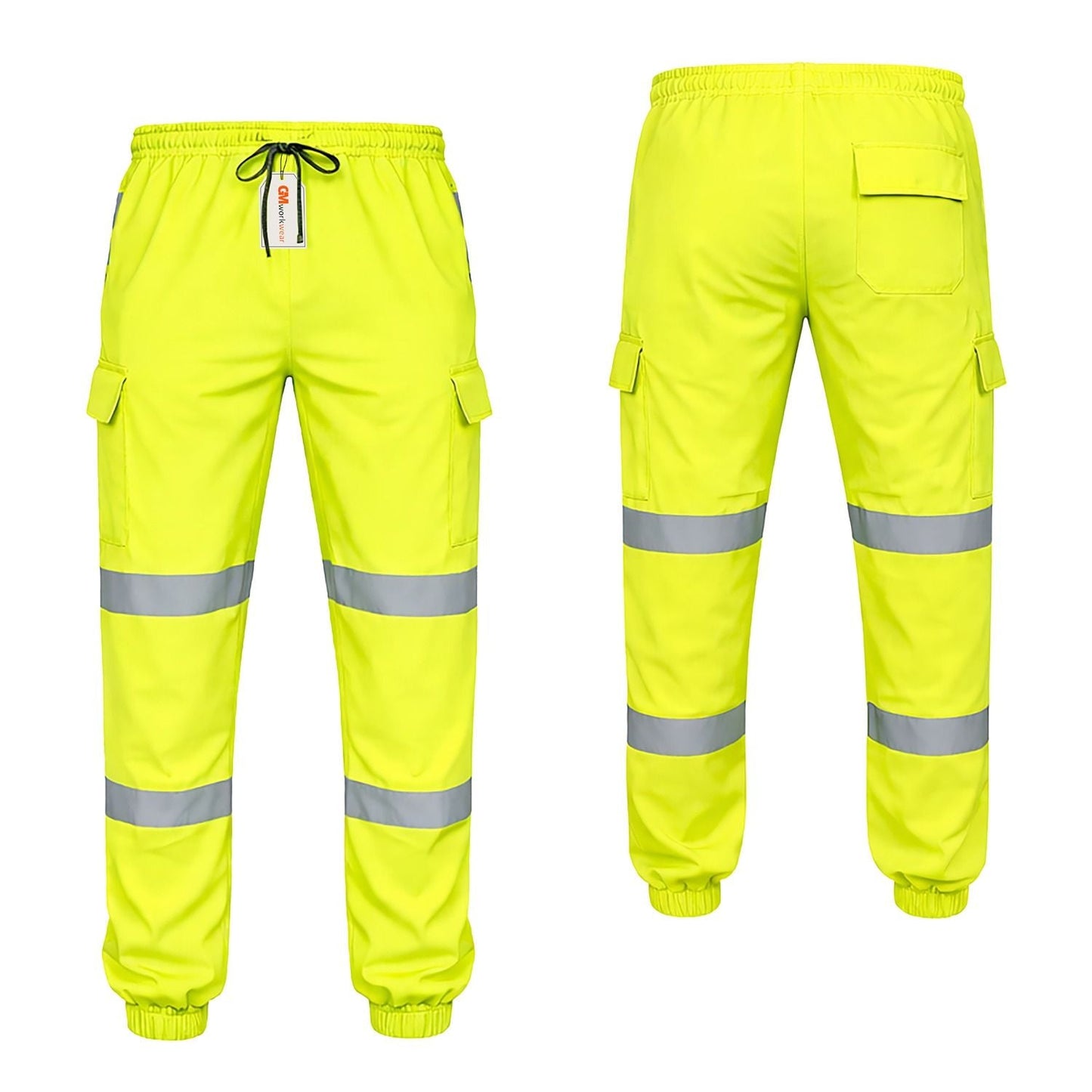 GM Workwear High Visibility Joggers