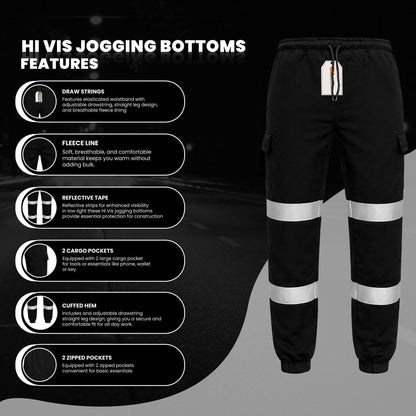 GM Workwear High Visibility Joggers