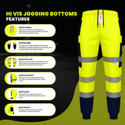 High Visibility Reflective Joggers