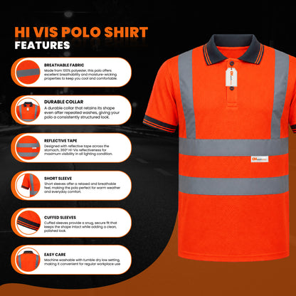 High Visibility Polo Shirts