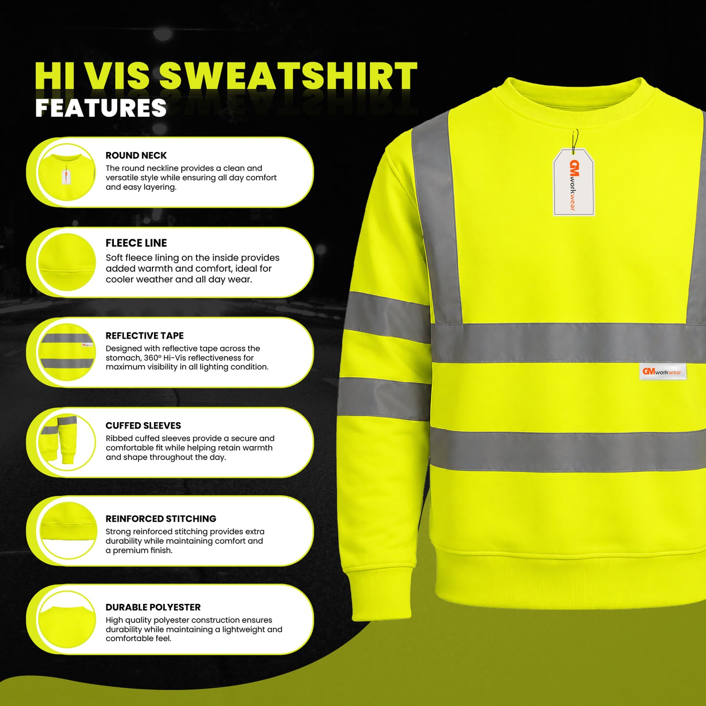 High Visibility Sweatshirt