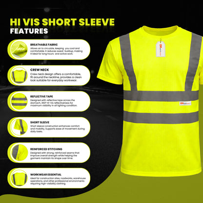 GM Workwear High visibility T shirt