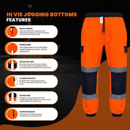GM Workwear High Visibility Joggers