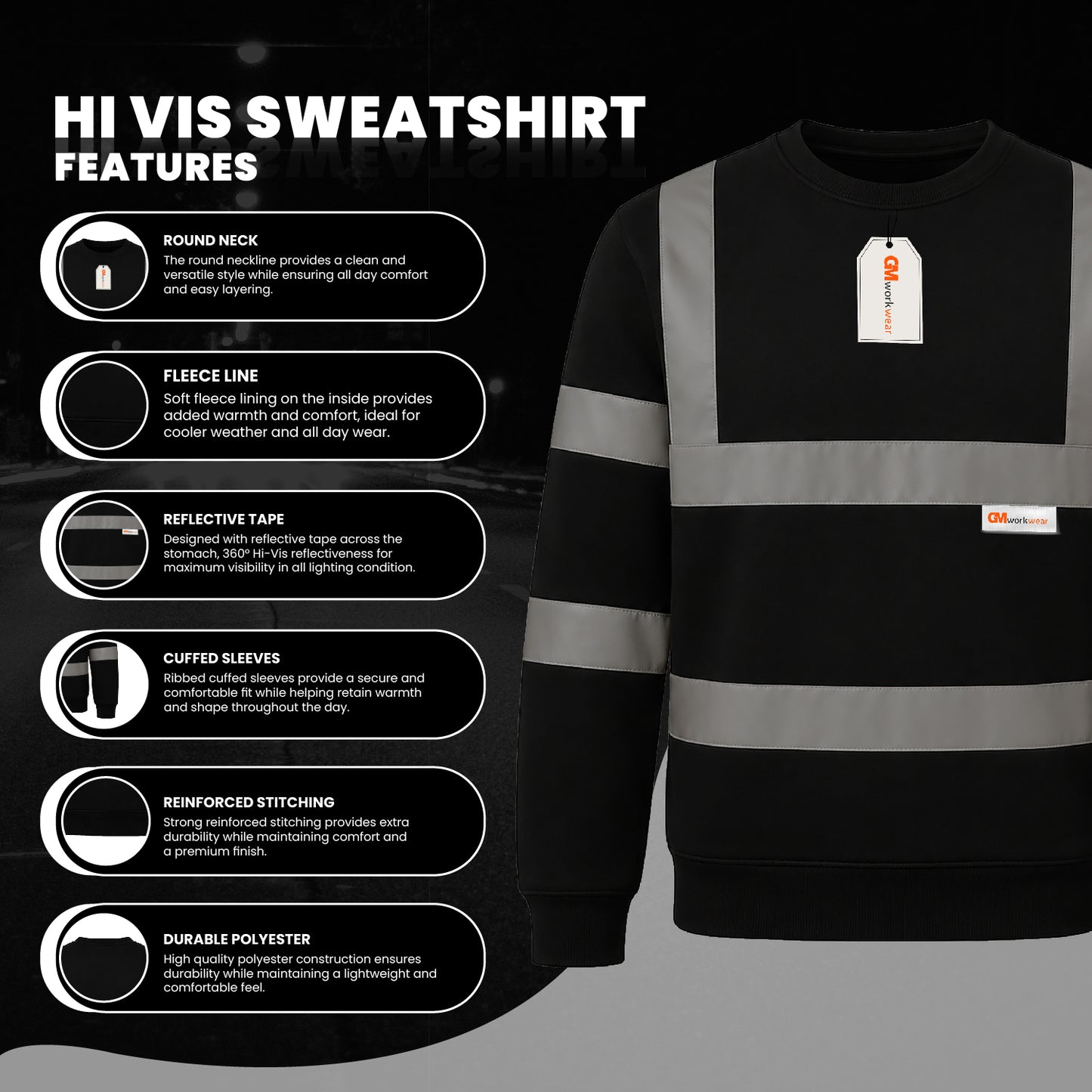 High Visibility Sweatshirt