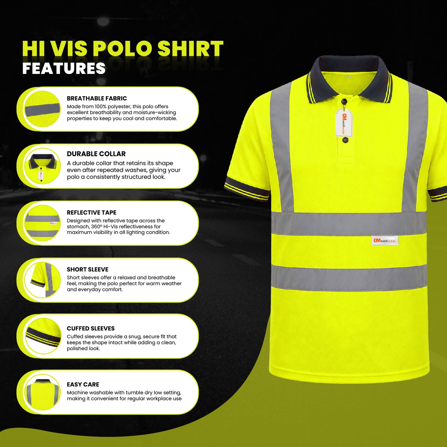 High Visibility Polo Shirts