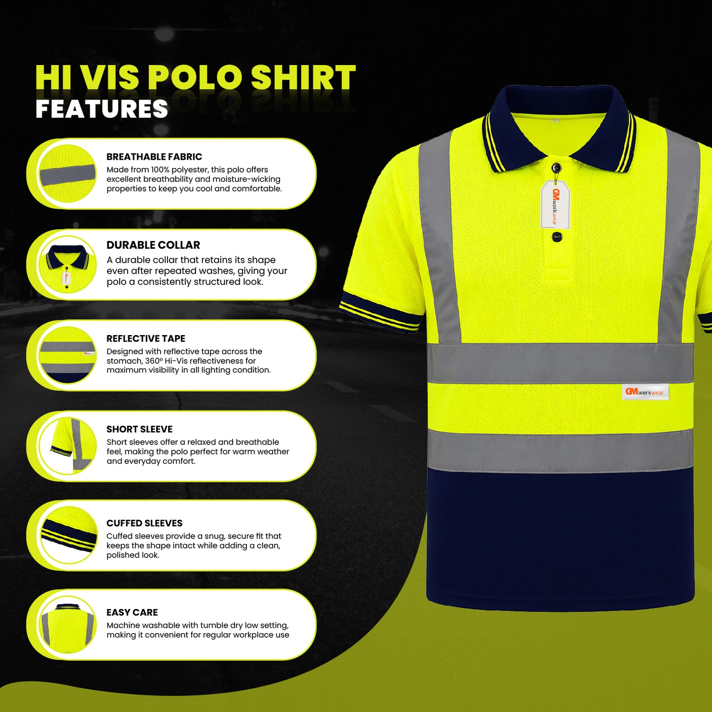 High Visibility Polo Shirts