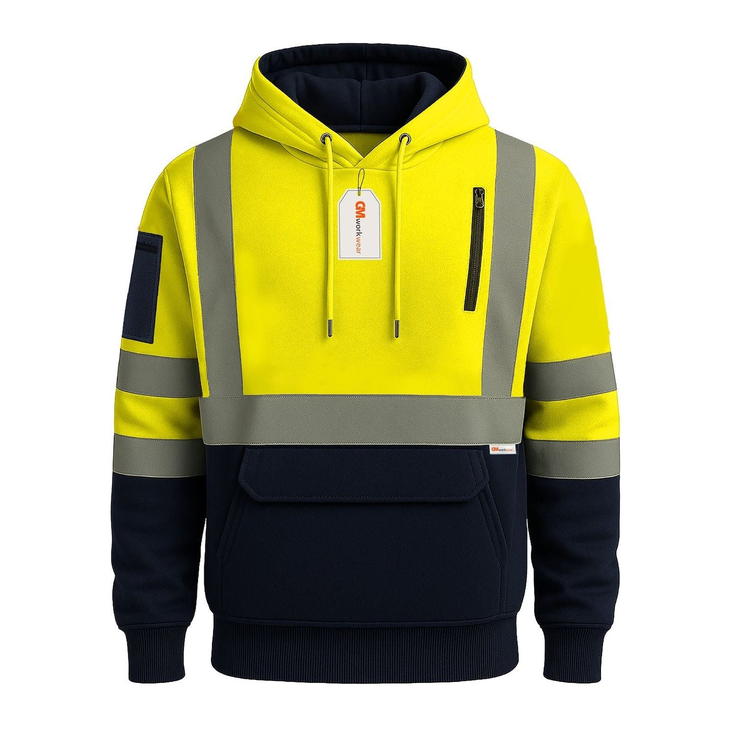 High Visibility Kangaroo Pocket Hoodie