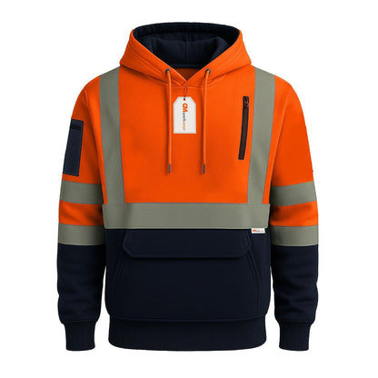 High Visibility Kangaroo Pocket Hoodie