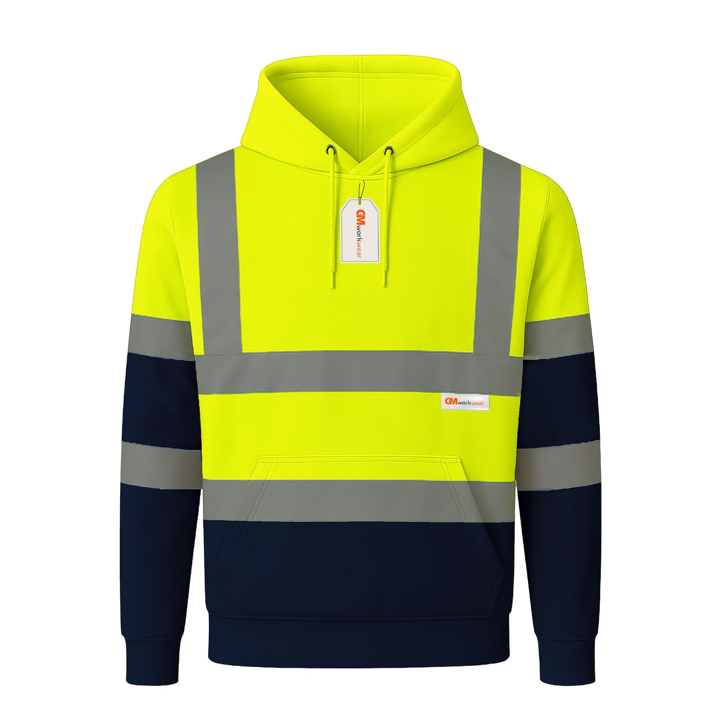 GM Workwear High Visibility Pullover Hoodie