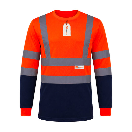 High Visibility Long Sleeve Crew Neck