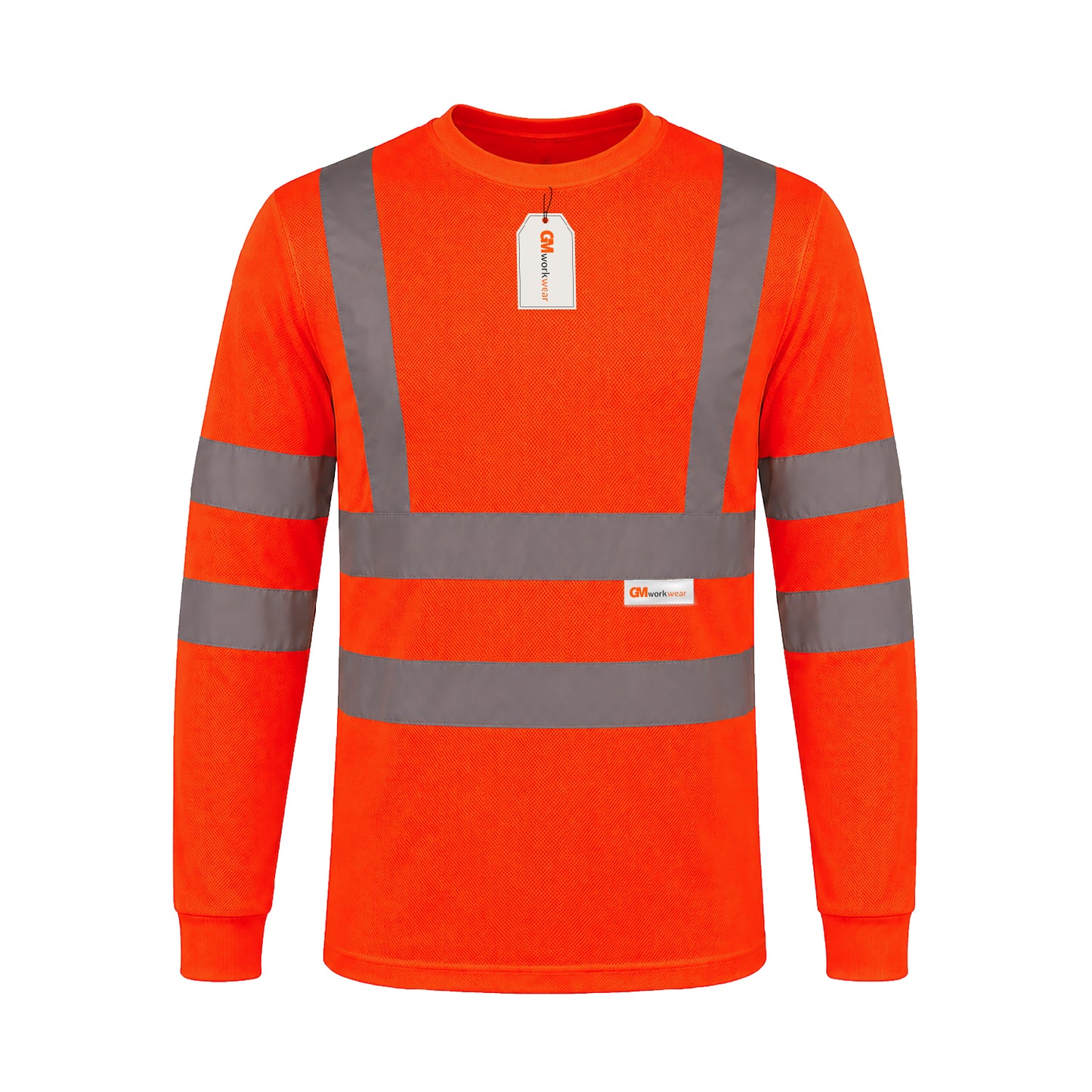 High Visibility Long Sleeve Crew Neck