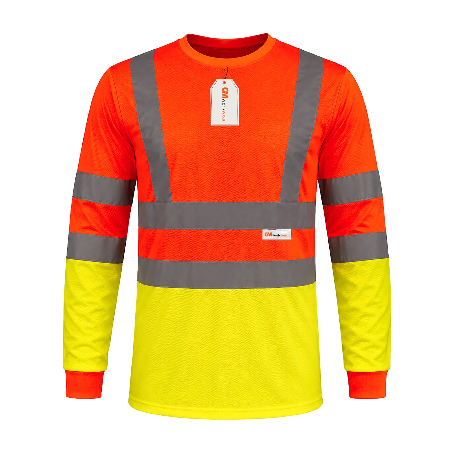 High Visibility Long Sleeve Crew Neck