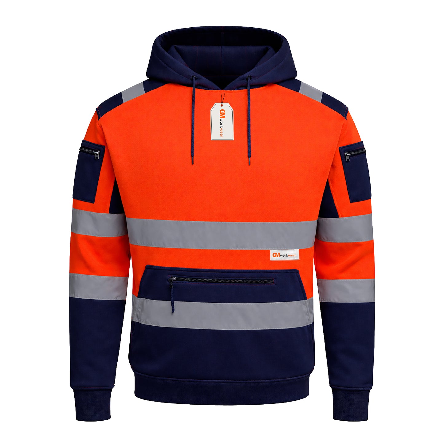 High Visibility Reflective Pullover Hoodie