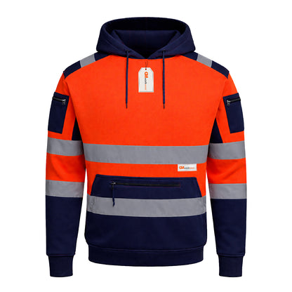High Visibility Reflective Pullover Hoodie