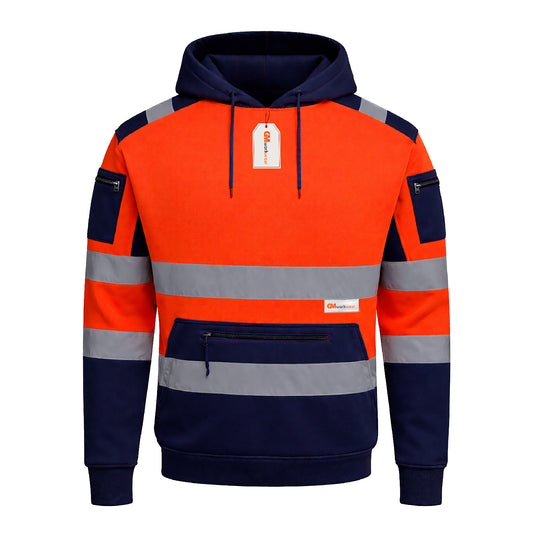 High Visibility Reflective Pullover Hoodie